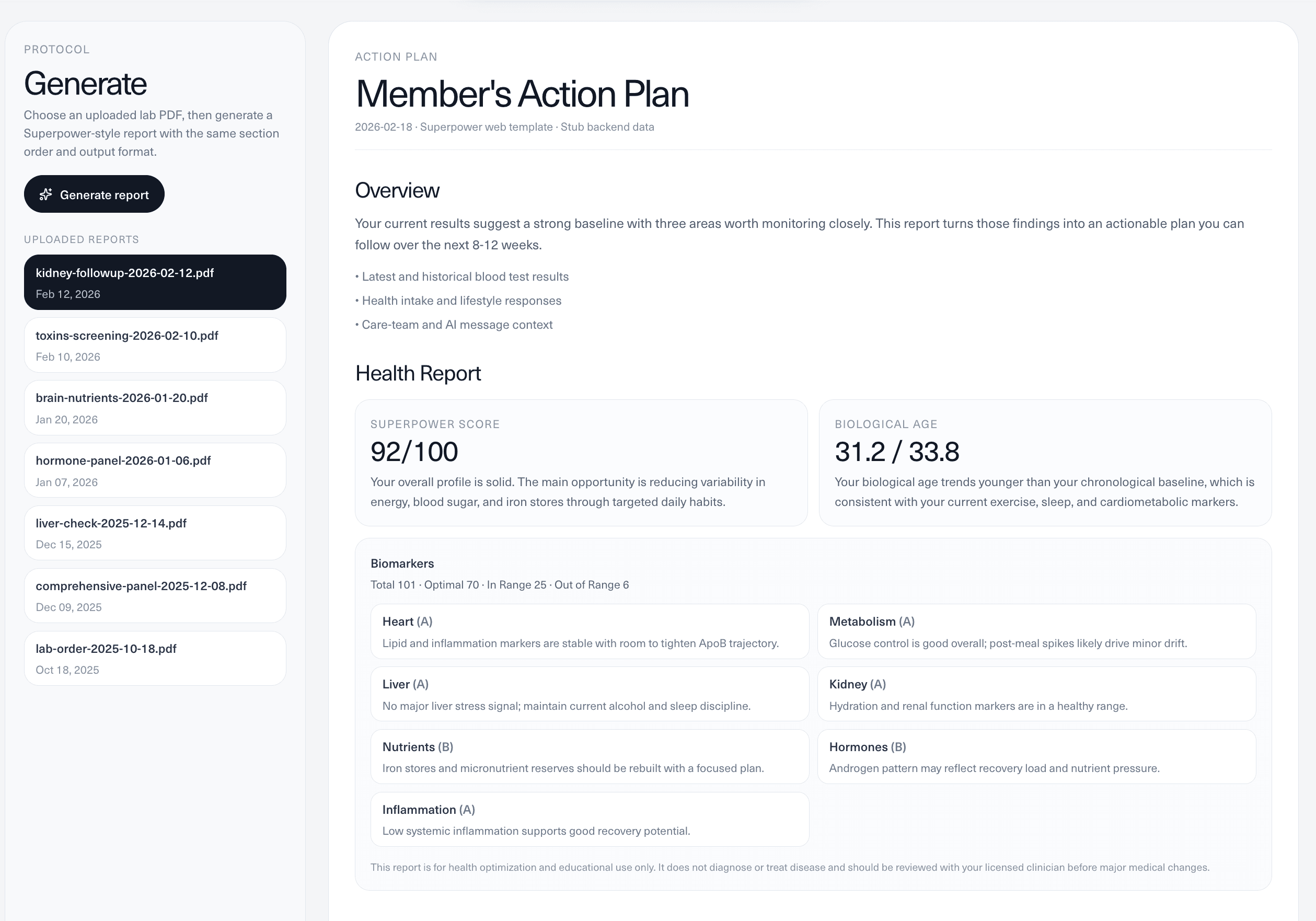 Dashboard side preview left